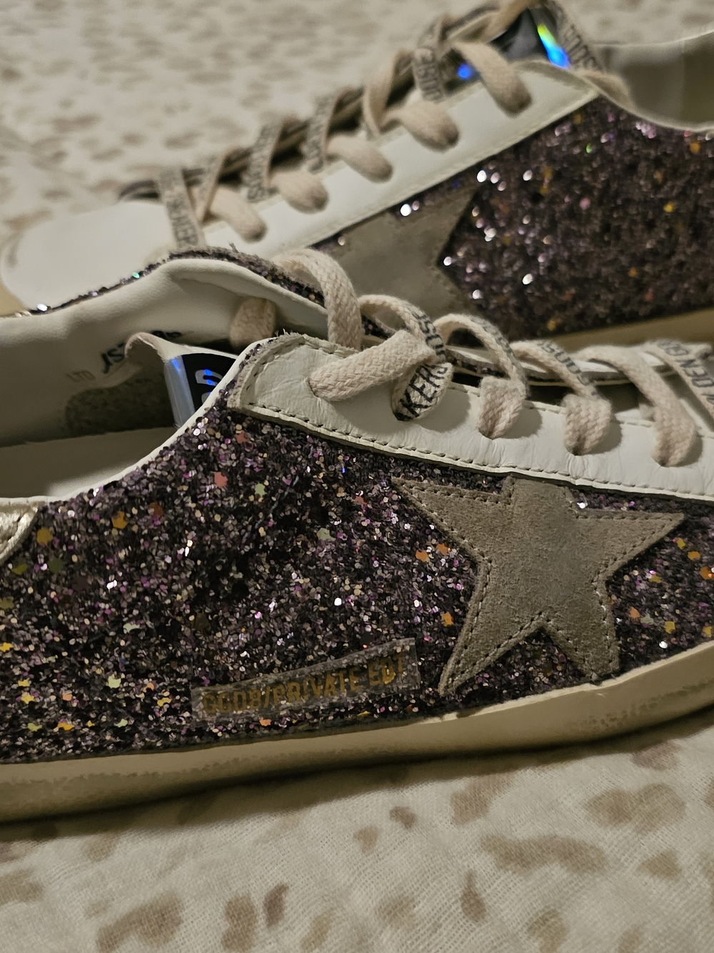 Golden Goose Super-Star Purple Glitter ✨️